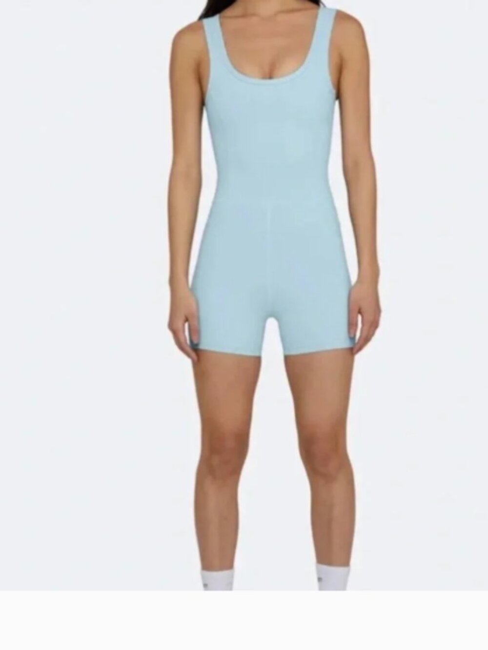 Set Active Sportbody Shortysuit Onesie Blue Small